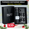 Thermos Isotherme Premium 500ml – Acier Inoxydable 304