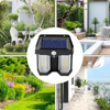 Lampe Solaire Murale Double Ampoules LED
